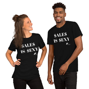 Sales Is Sexy - Black -Short-Sleeve Unisex T-Shirt