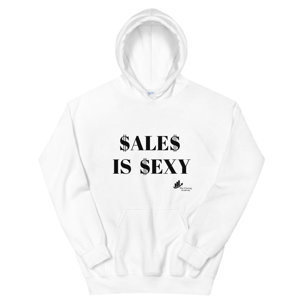 Sales Is Sexy - White - Unisex Hoodie