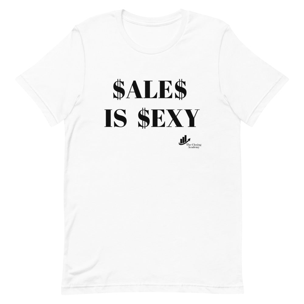 Sales Is Sexy - White - Short-Sleeve Unisex T-Shirt